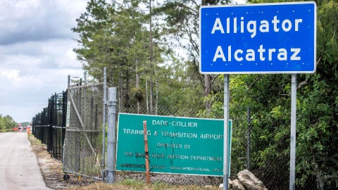 Alligator Alcatraz - Foto EFE