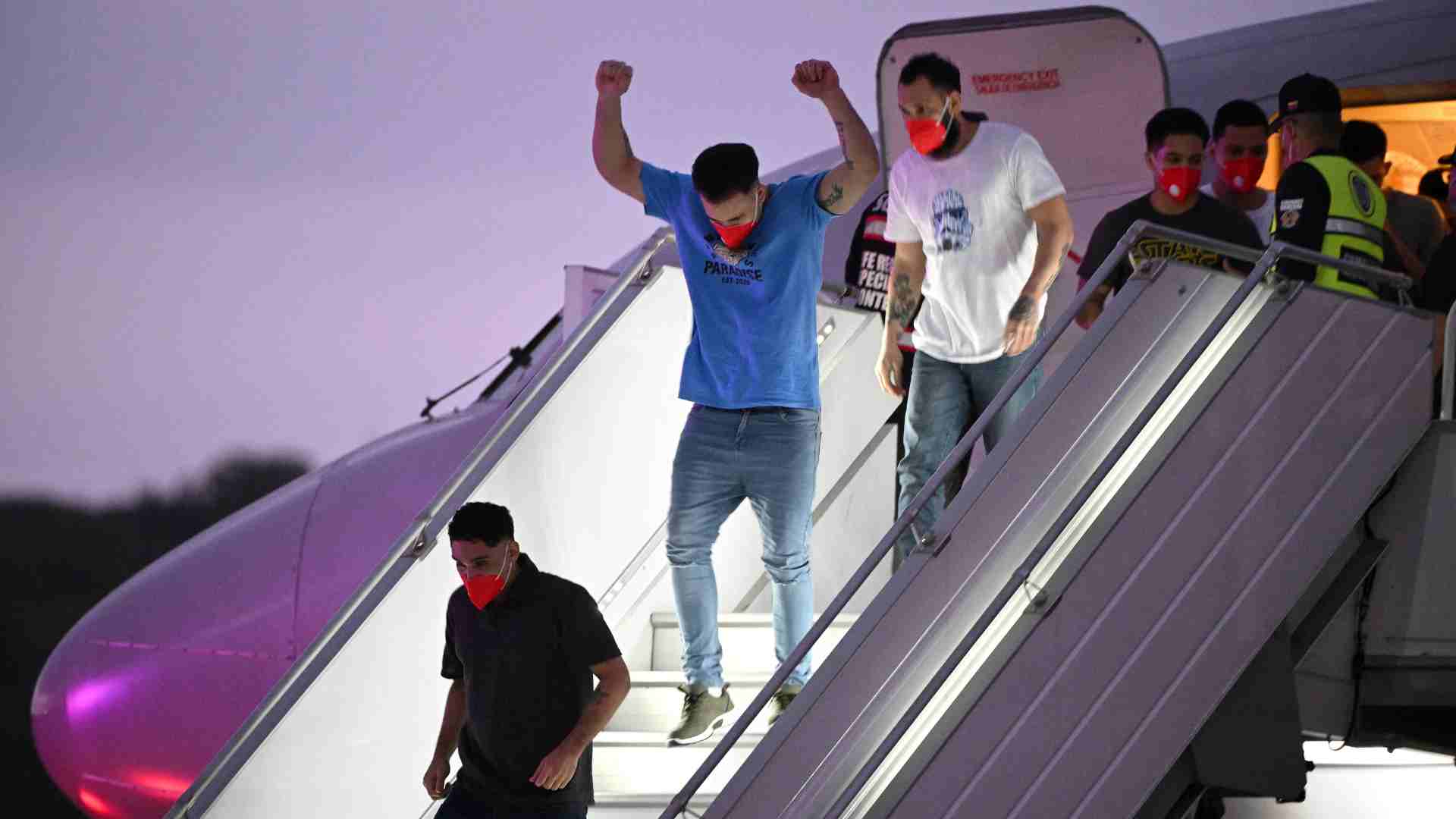 Liberación de migrantes venezolanos - AFP Liberación de migrantes venezolanos - AFP
