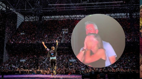 Concierto de Coldplay - Foto: EFE / Captura de video