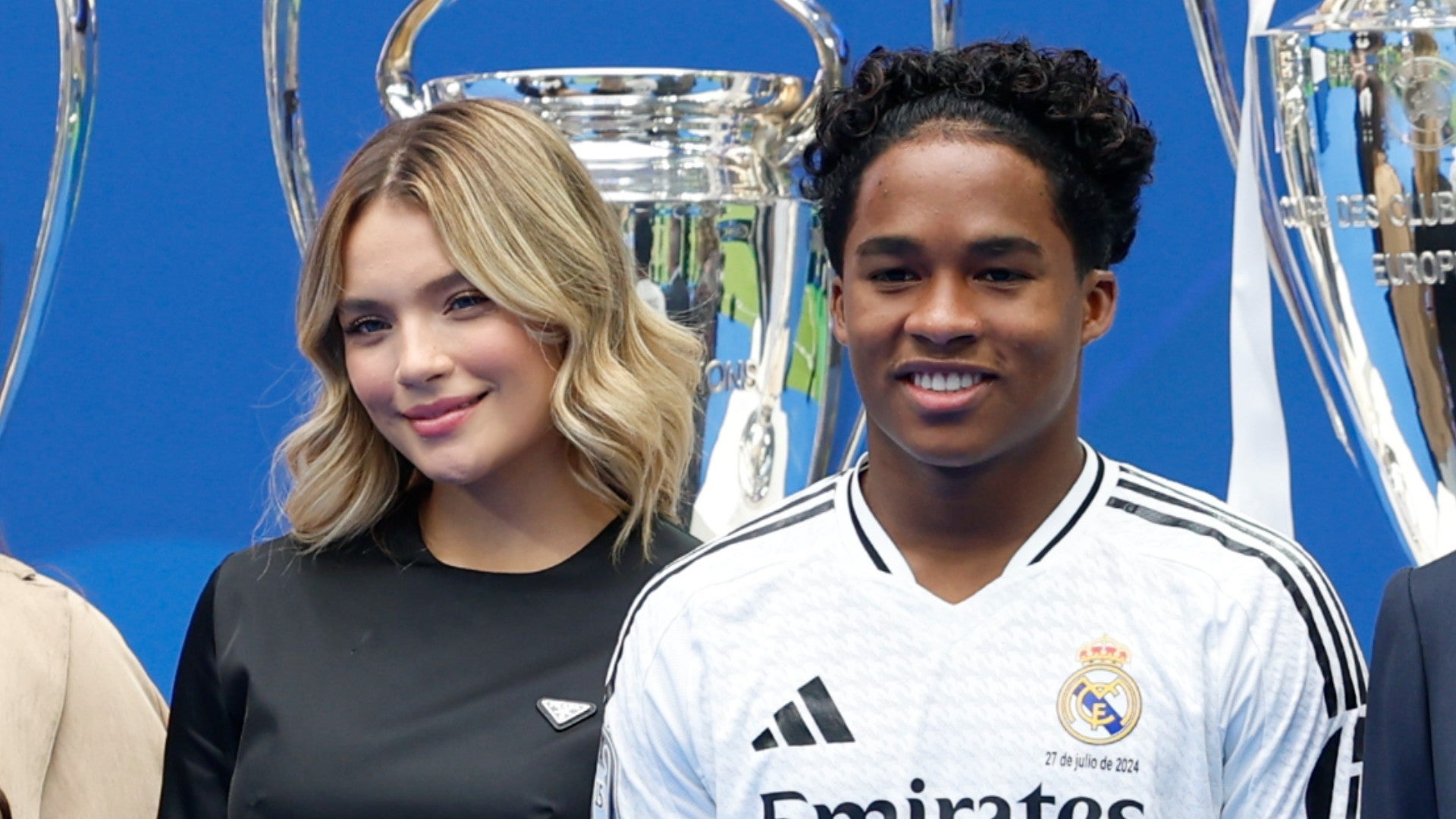 EndrickYSuNoviaGabrielyMirandaEFE Endrick y su novia Gabriely Miranda / FOTO: EFE