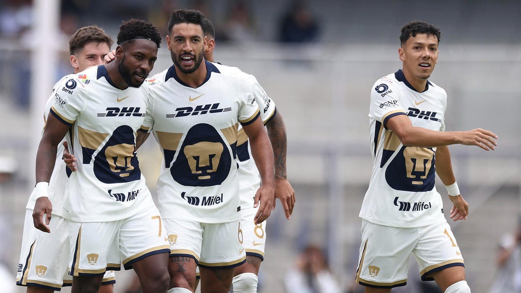 Álvaro Angulo se estrena con gol en Pumas de México / FOTO: EFE