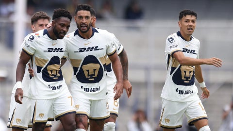 Álvaro Angulo se estrena con gol en Pumas de México / FOTO: EFE