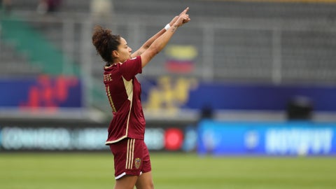 La futbolista venezolana Oriana Altuve. (EFE)