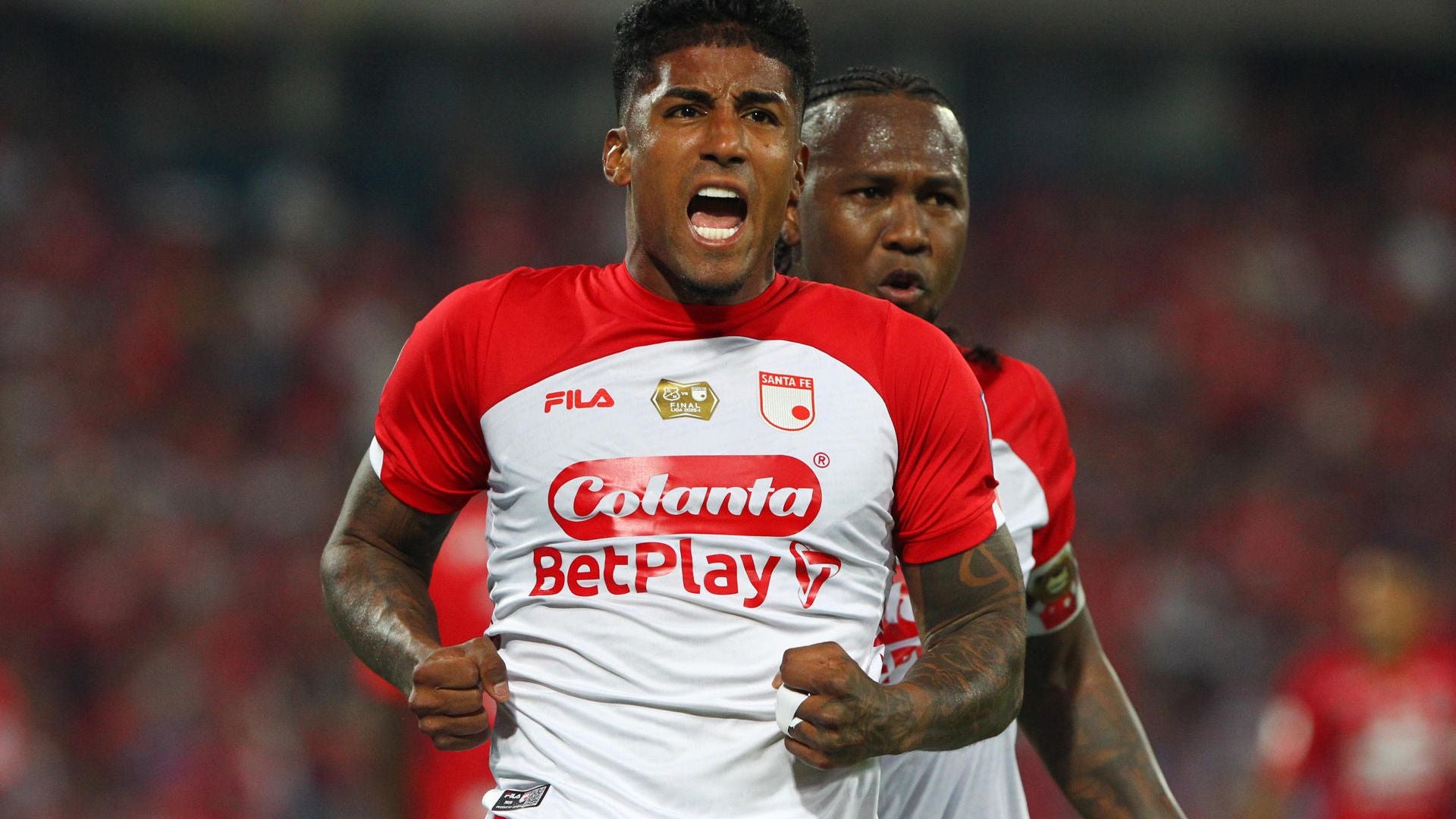 Primera victoria de Santa Fe en la liga 2025-II - Foto: EFE Primera victoria de Santa Fe en la liga 2025-II - Foto: EFE
