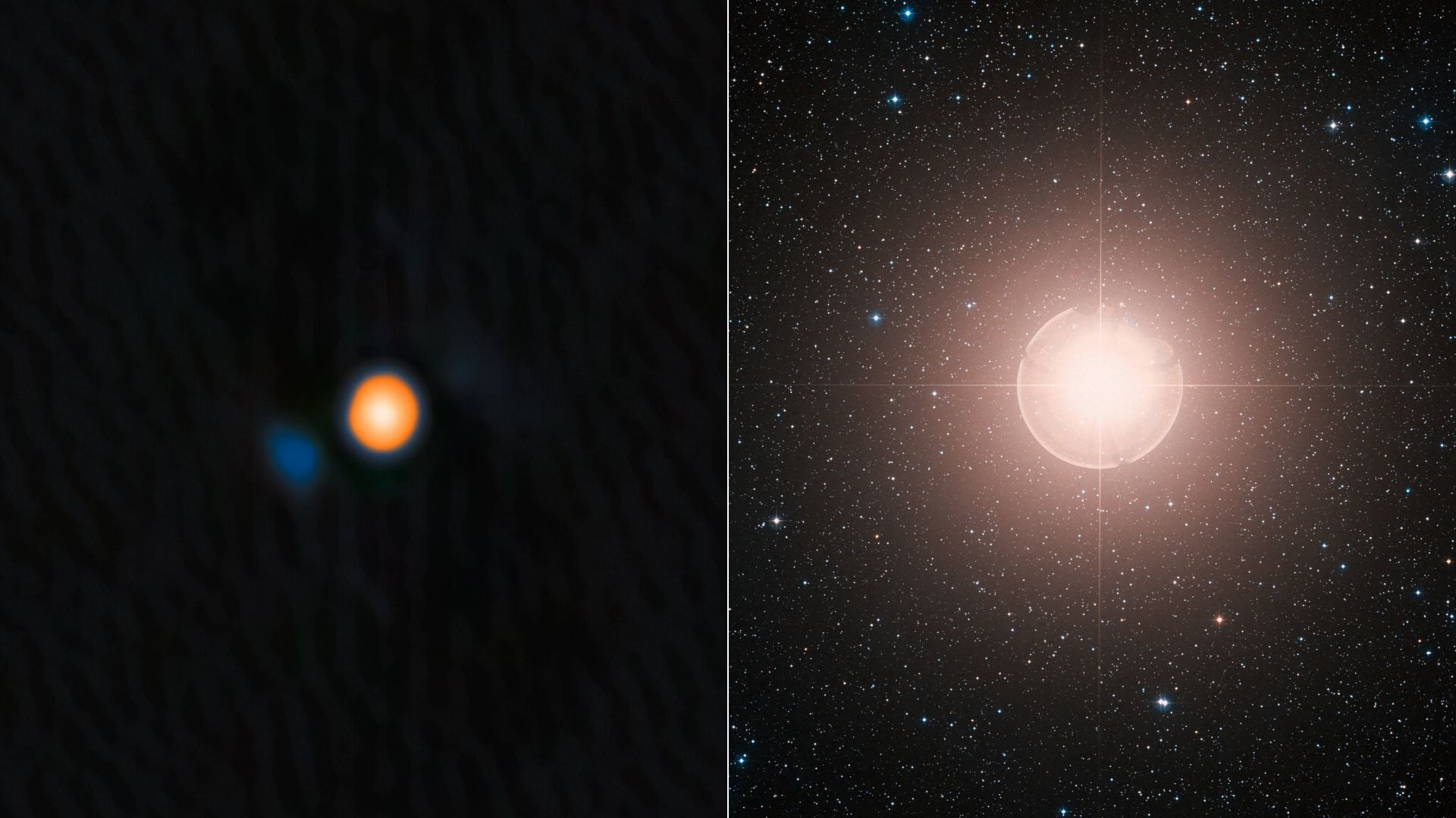 Estrella detectada que orbita a Betelgeuse/ Betelgeuse - Fotos AFP Estrella detectada que orbita a Betelgeuse/ Betelgeuse - Fotos AFP