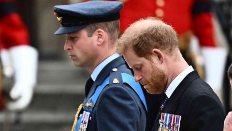 William y Harry - AFP
