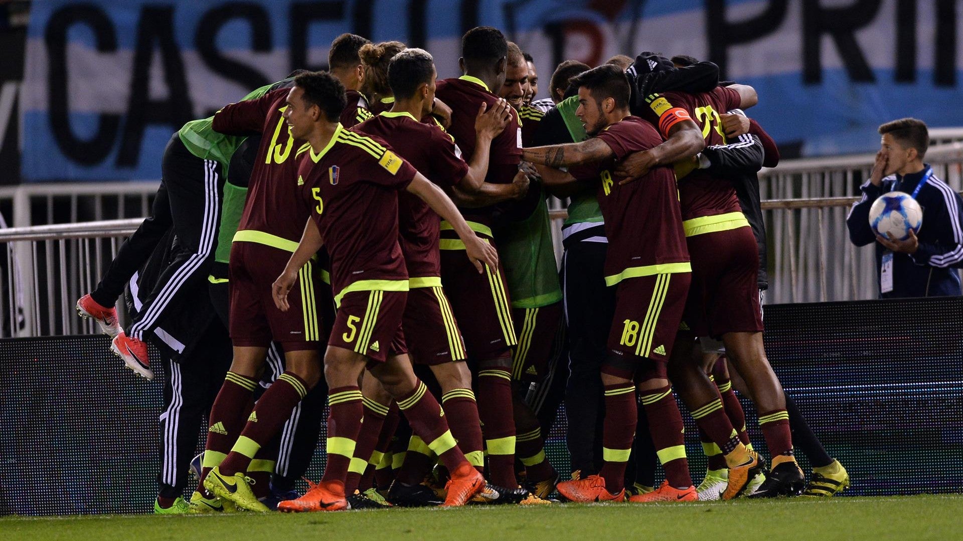 Argentina ante Venezuela en Eliminatorias al Mundial Rusia 2018 - Foto: EFE Argentina ante Venezuela en Eliminatorias al Mundial Rusia 2018 - Foto: EFE