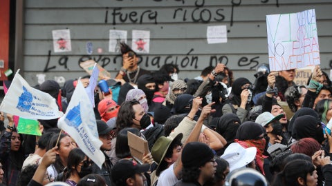 Protestas en México (EFE)