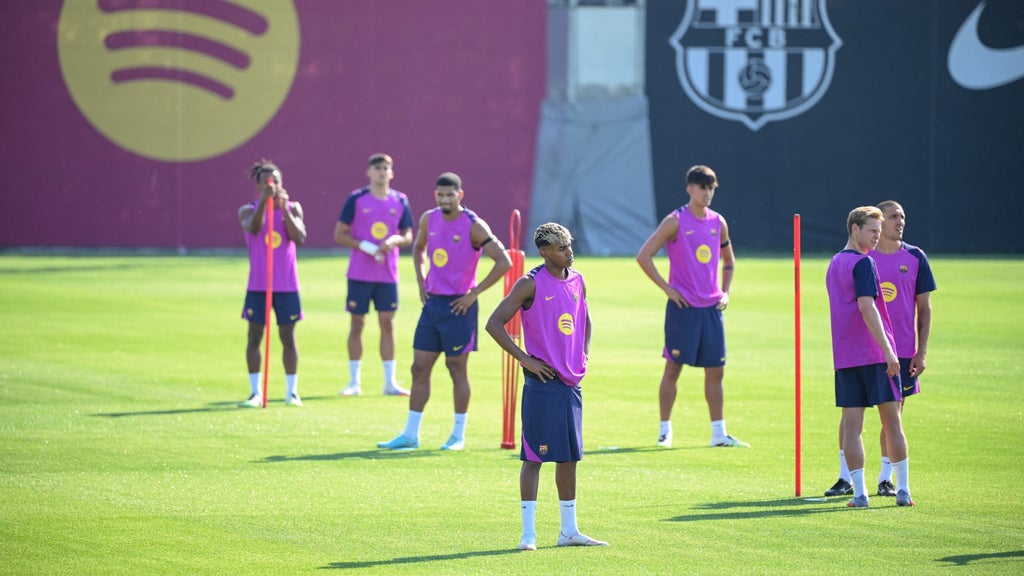 Jugadores del Barcelona | Foto: AFP