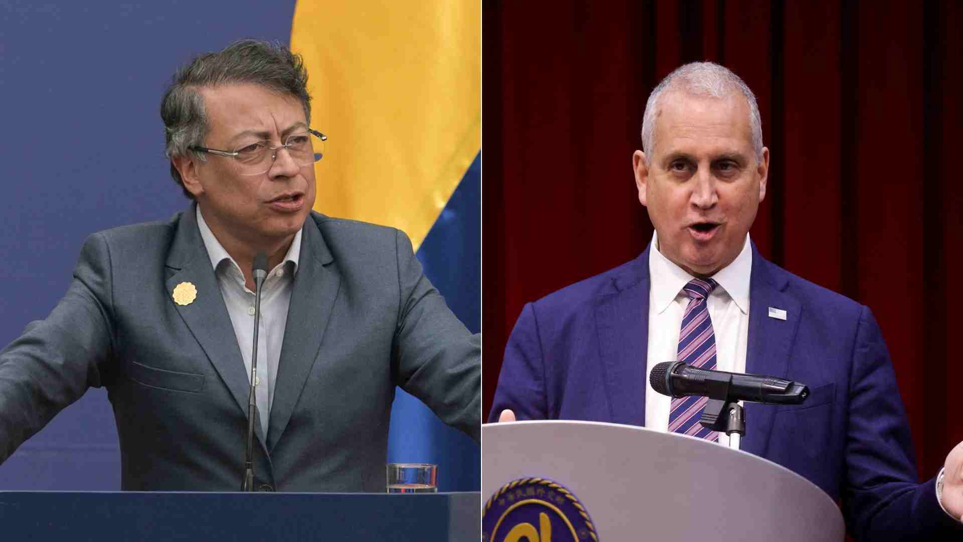 Gustavo Petro y Mario Diaz-Balart (AFP) Gustavo Petro y Mario Diaz-Balart (AFP)