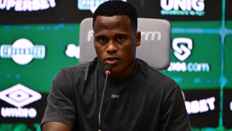 El atacante colombiano Jhon Arias. (AFP)