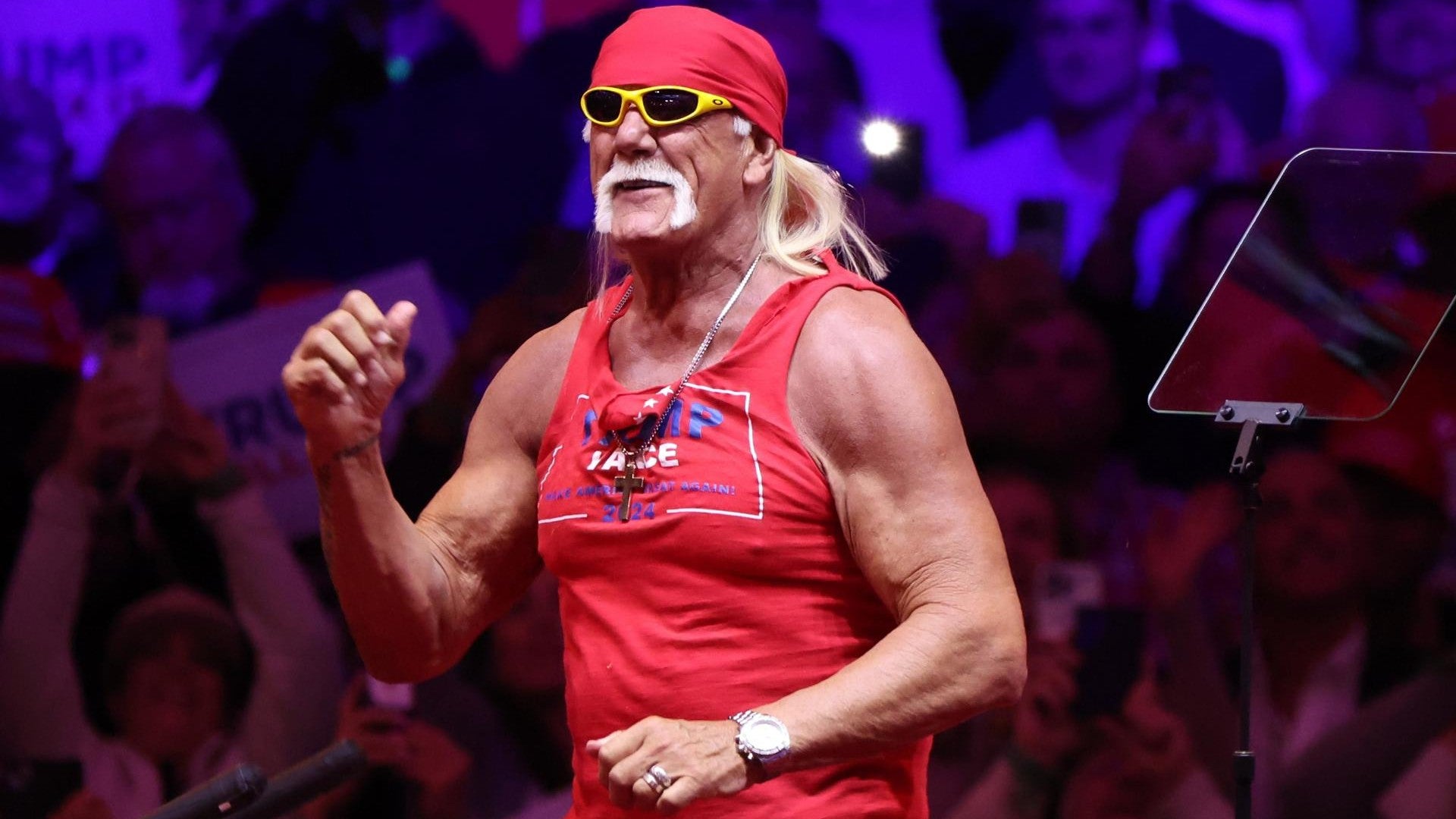Hulk Hogan, exluchador de la WWE / FOTO: EFE