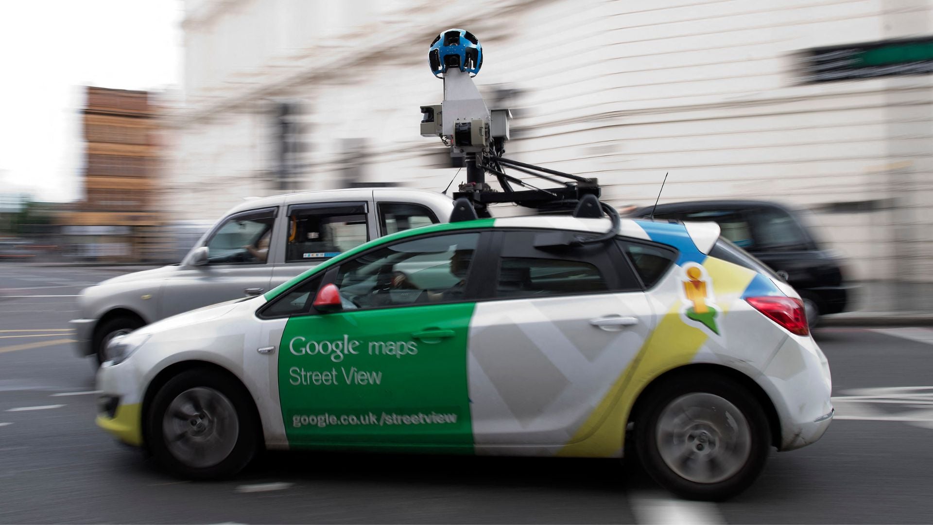 Cámara de Google Street View - Foto AFP Cámara de Google Street View - Foto AFP