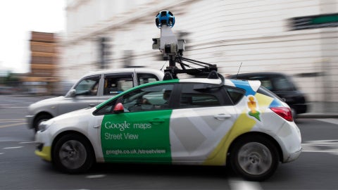 Cámara de Google Street View - Foto AFP