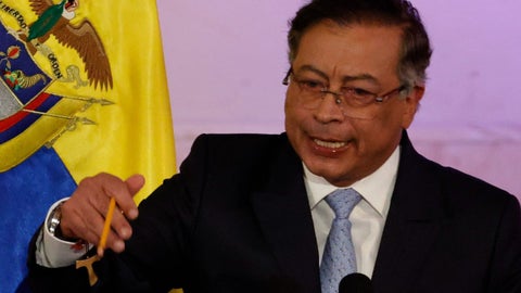 Gustavo Petro, presidente de Colombia - Foto: EFE