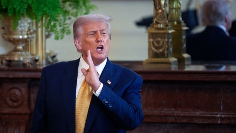 Donald Trump, presidente de EE. UU. (EFE)