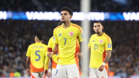 Luis Díaz, jugador colombiano del Liverpool de Ingalterra - Foto: EFE