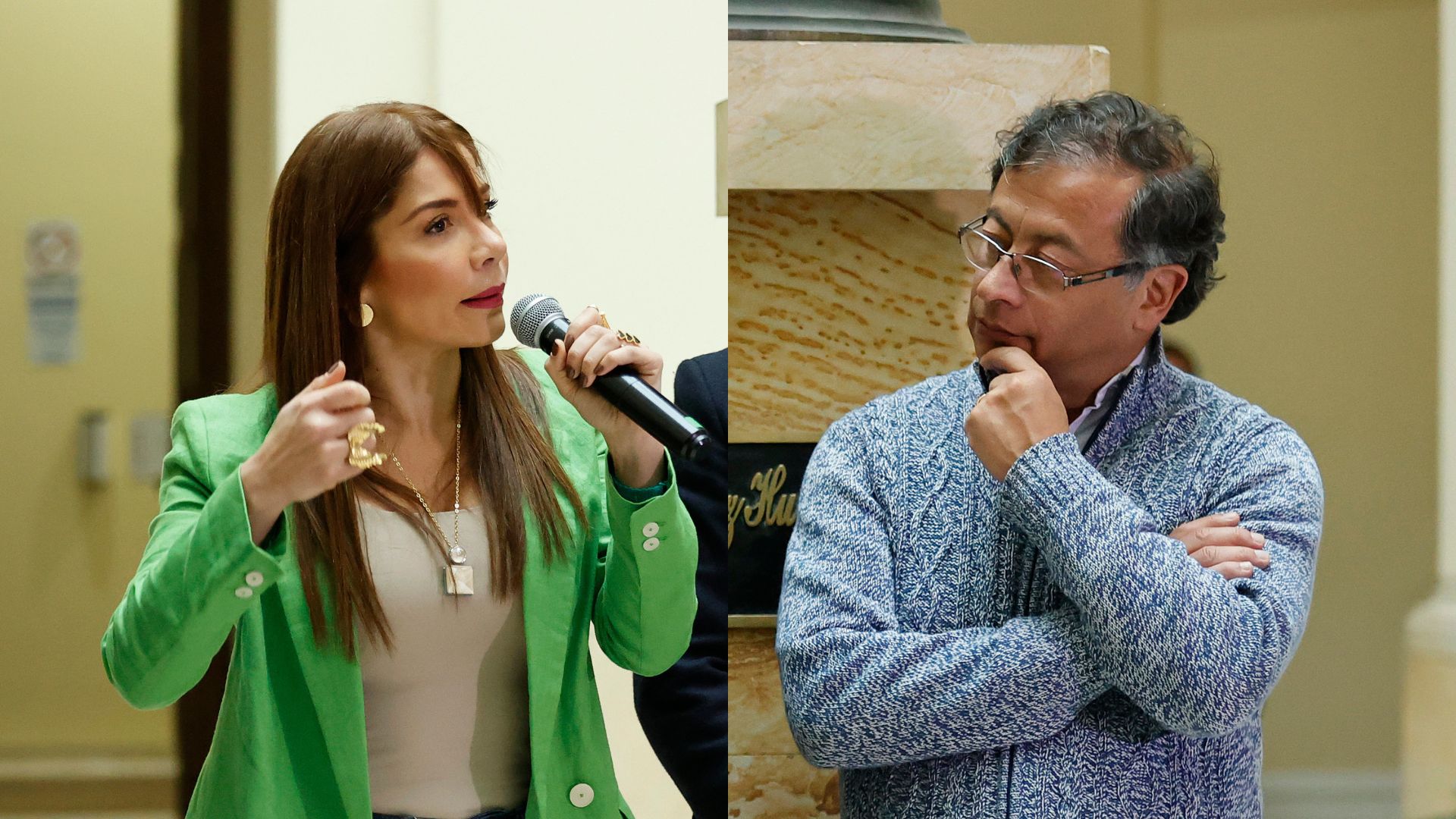 Catherine Juvinao - Gustavo Petro (EFE) Catherine Juvinao - Gustavo Petro (EFE)