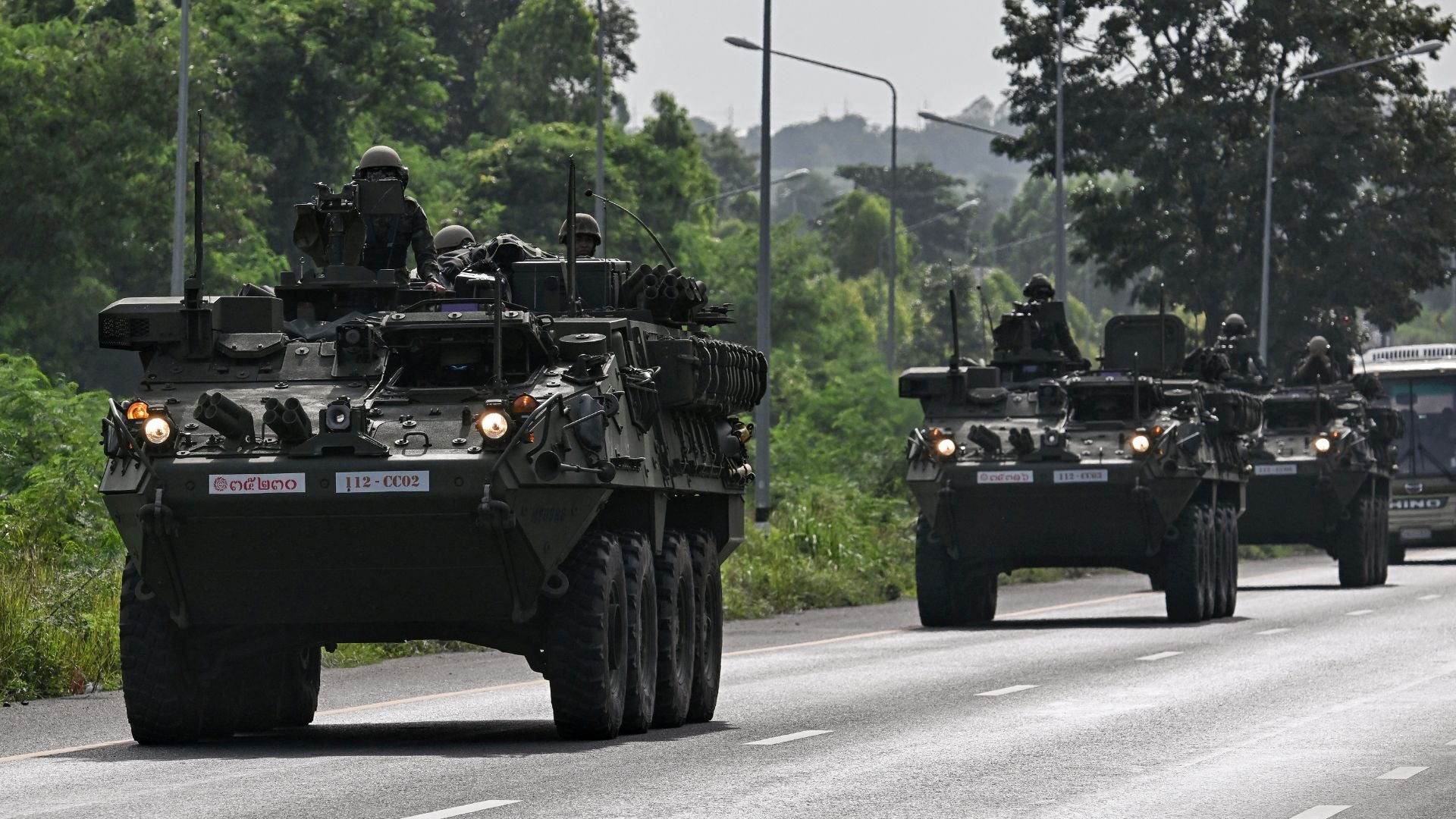 Tanques en Tailandia (AFP) Tanques en Tailandia (AFP)