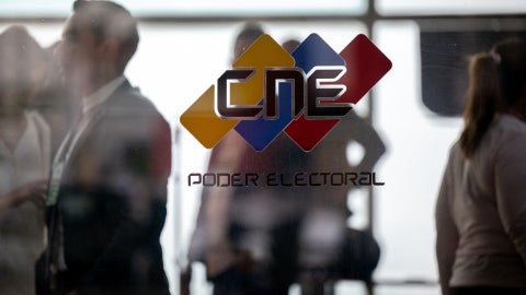 Foto de referencia del CNE (AFP)