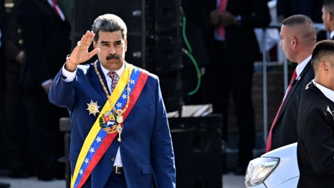 Nicolás Maduro, líder del régimen de Venezuela (AFP)