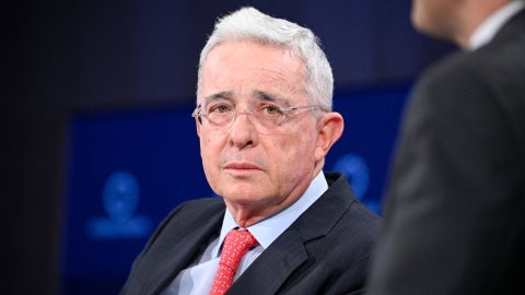 Álvaro Uribe, expresidente de Colombia (AFP)