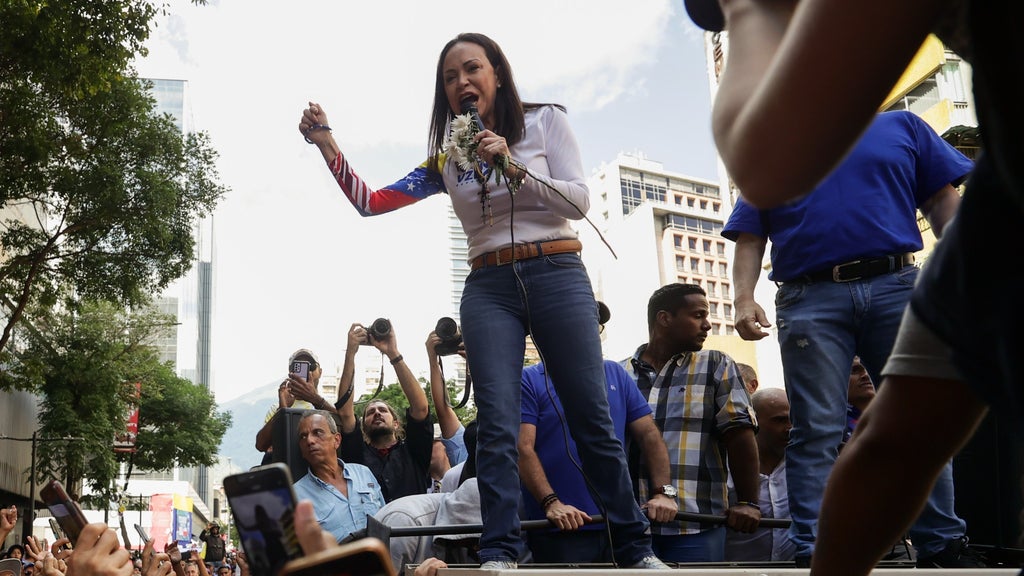 María Corina Machado, líder de la oposición venezolana - Foto: EFE