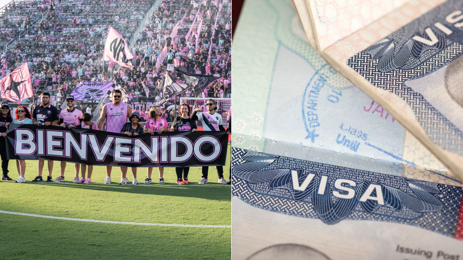 Bienvenida en el Inter de Miami - Foto de EFE/ Visa - Foto de referencia Canva Bienvenida en el Inter de Miami - Foto de EFE/ Visa - Foto de referencia Canva