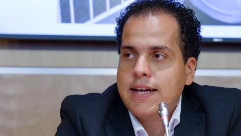 Pedro Urruchurtu, coordinador de asuntos internacionales del partido Vente Venezuela - Foto: EFE
