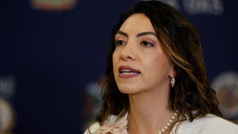 La portavoz en español del Departamento de Estado de Estados Unidos, Natalia Molano. (EFE)