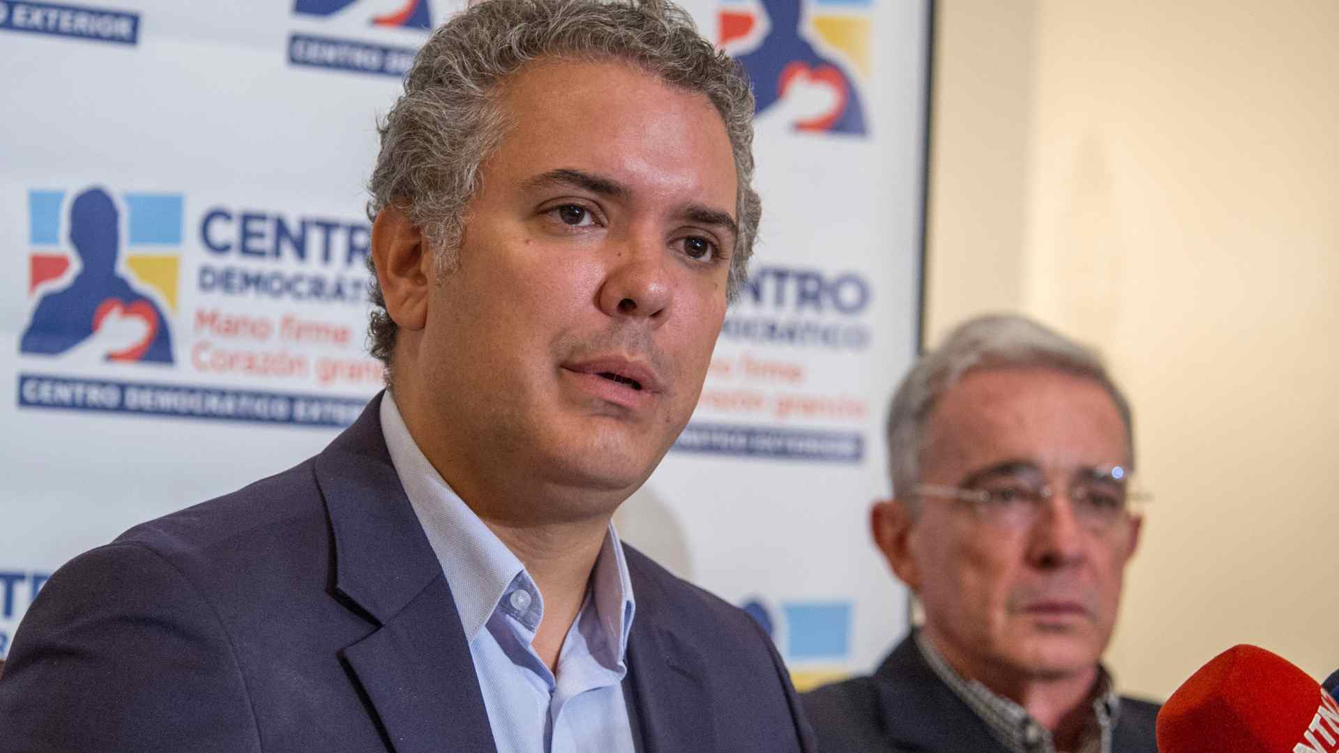 Iván Duque y Álvaro Uribe - EFE Iván Duque y Álvaro Uribe - EFE