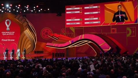 Sorteo del Mundial Qatar 2022 - Foto: EFE
