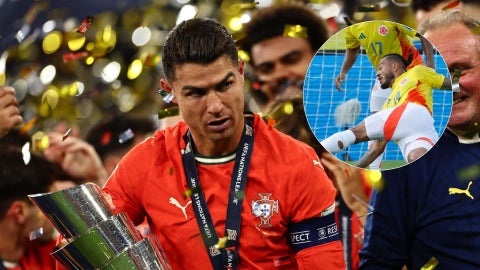 Cristiano Ronaldo- Selección Colombia en Eliminatorias Sudamericanas - Fotos EFE