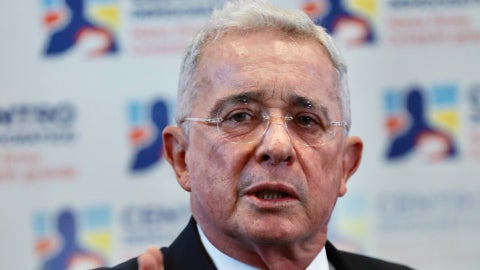 Álvaro Uribe, expresidente de Colombia - Foto: EFE