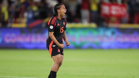 Selección Colombia ante Argentina en la semifinal de la Copa América 2025 - Foto: EFE