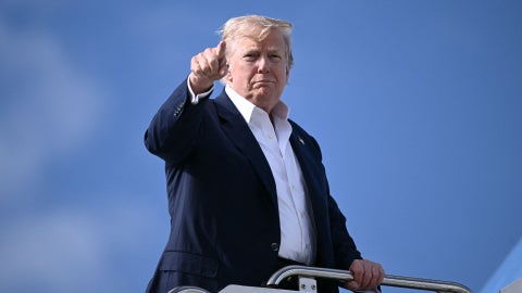 Donald Trump, presidente de Estados Unidos (AFP)