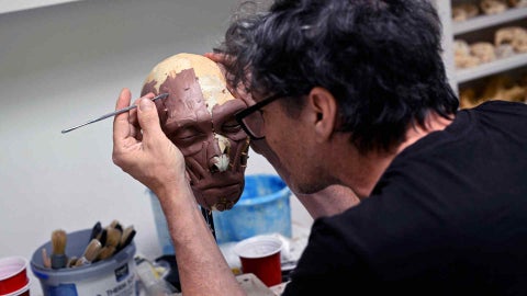 Científicos reconstruyen rostro de mujer prehistórica - AFP