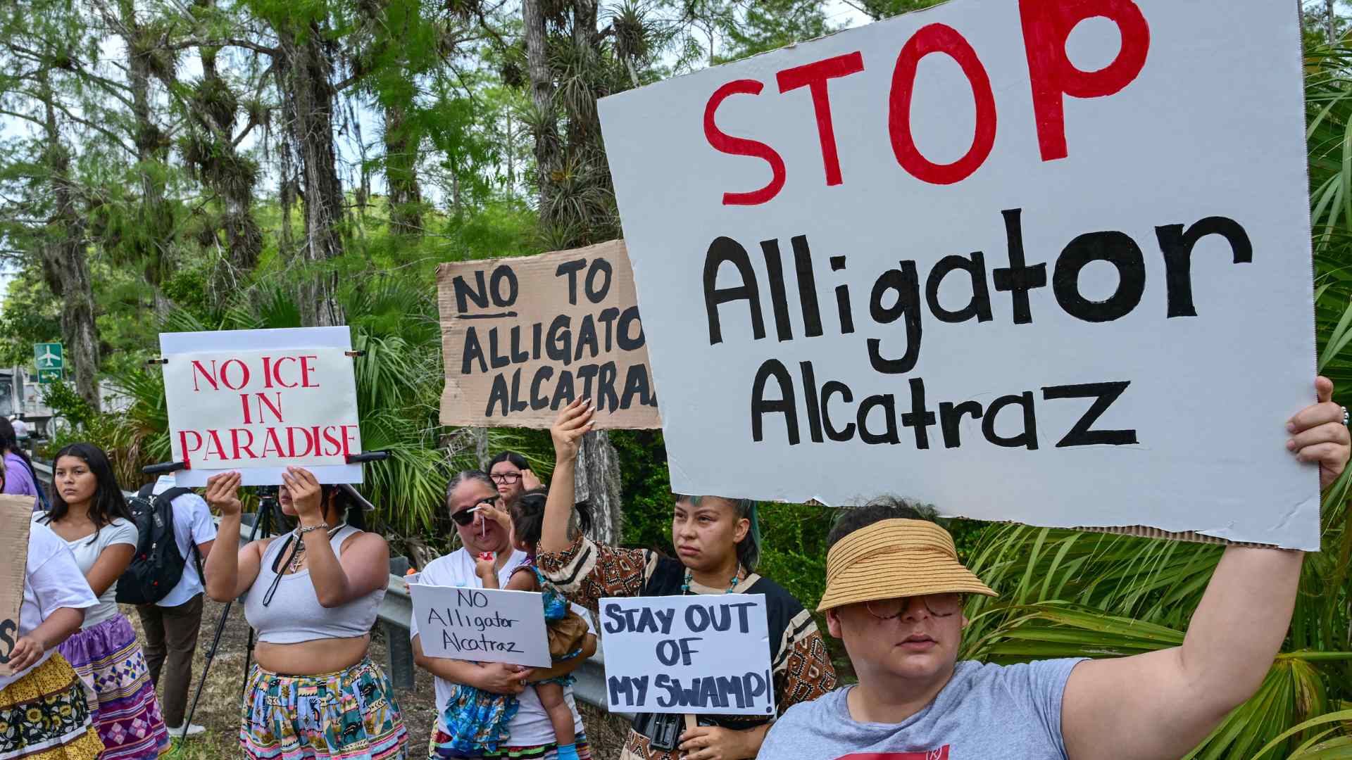 Alligator Alcatraz - AFP Alligator Alcatraz - AFP