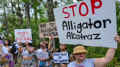 Alligator Alcatraz - AFP