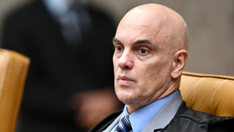 Alexandre de Moraes, juez - Foto AFP
