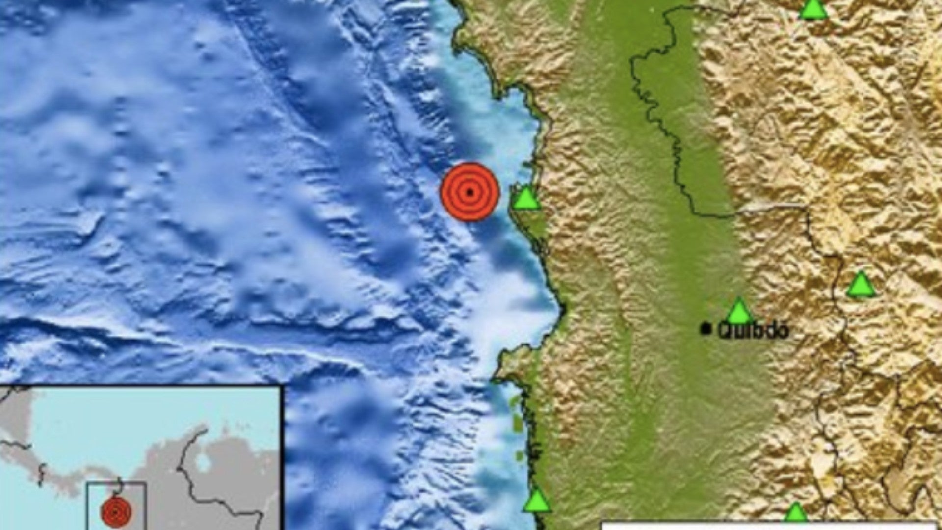 Imagen del sismo en Colombia (Foto_ SGC) Imagen del sismo en Colombia (Foto_ SGC)