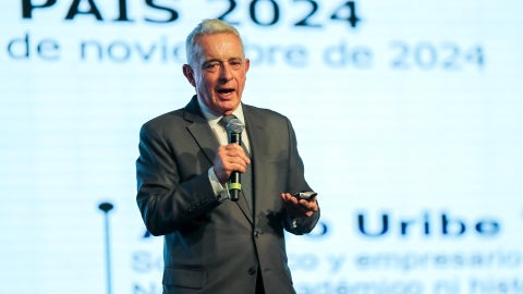 Álvaro Uribe, expresidente de Colombia - Foto: EFE