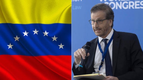 Bandera de Venezuela - Foto de referencia Canva/ Héctor Schamis - Foto EFE