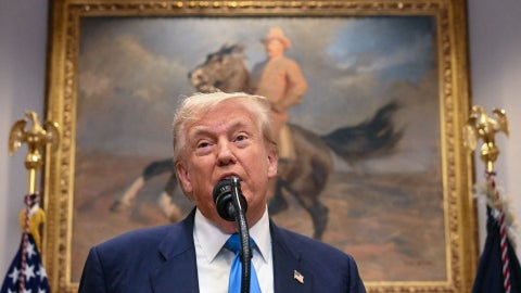 Donald Trump, presidente de Estados Unidos (AFP)