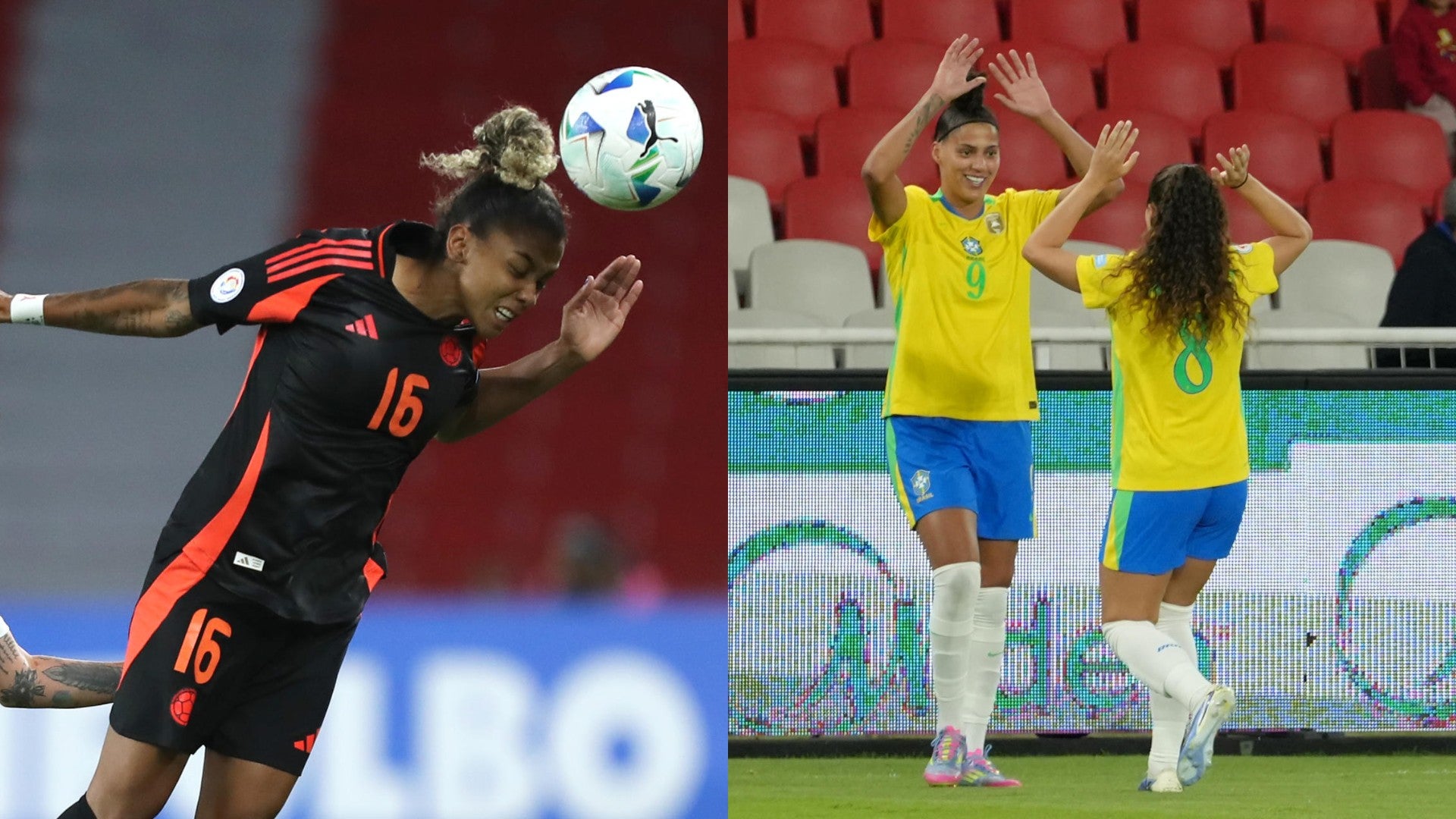 Colombia y Brasil jugarán la final de la Copa América Femenina este sábado 2 de agosto. (EFE) Colombia y Brasil jugarán la final de la Copa América Femenina este sábado 2 de agosto. (EFE)