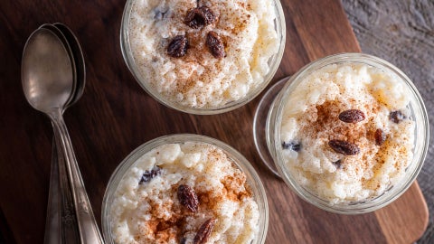 Receta de arroz con leche con base de leche de origen vegetal - Foto referencia: Canva