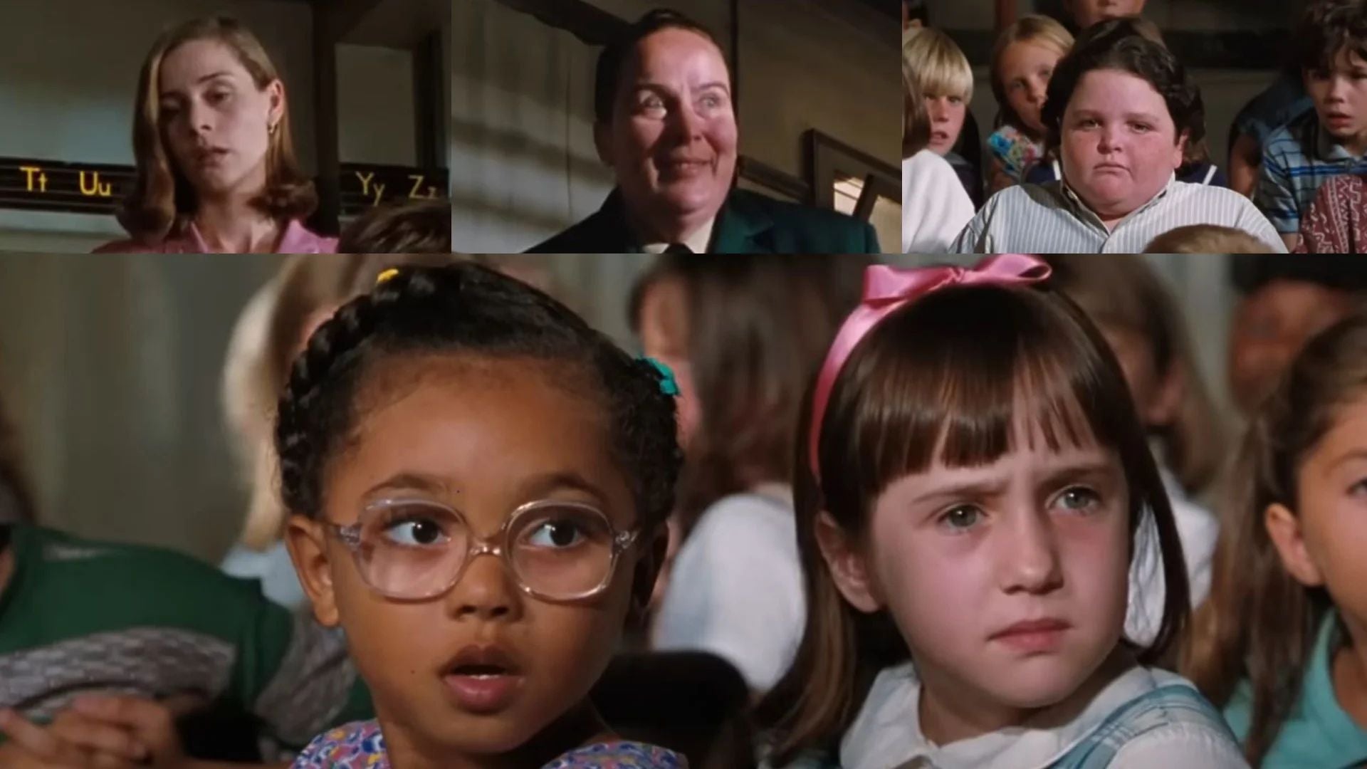 Actores de la película 'Matilda' (1996) - Fotos de referencia: Youtube Actores de la película 'Matilda' (1996) - Fotos de referencia: Youtube