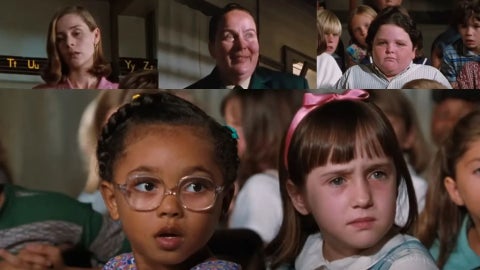 Actores de la película 'Matilda' (1996) - Fotos de referencia: Youtube