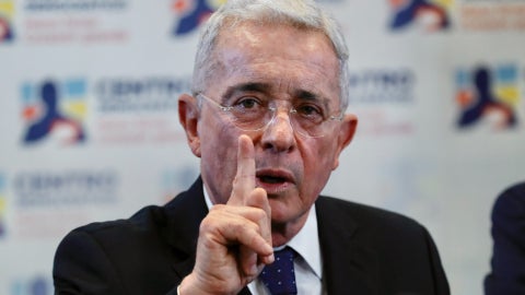 Álvaro Uribe | Foto: EFE