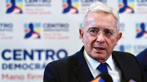 Álvaro Uribe, expresidente de Colombia (EFE)